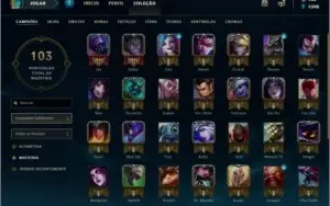 Conta League of Legends Platina 1 Smurf