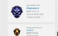 Conta League of Legends (D4) + Valorant