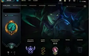 Conta League of Legends (D4) + Valorant