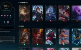 Conta League of Legends (D4) + Valorant