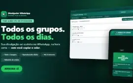 Divulgador e agendamento de MSG para grupos de Whatsapp