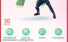 Pokemon go conta vermelha 50