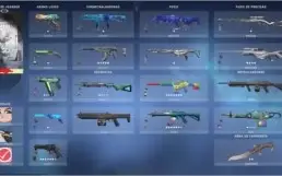 Conta de VALORANT com FACA DA FRAGÃO e MAIS algumas SKINS