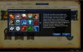 Todos os champions,20 páginas, Platina, 310 Skins, 82 ícones