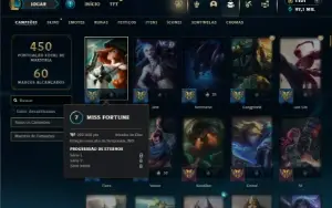 Esmeralda 4 com TODOS os champs e 167 Skins + Kayle Juiza
