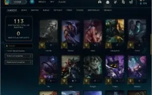 Conta league of legends prata 1 pra sair rapido