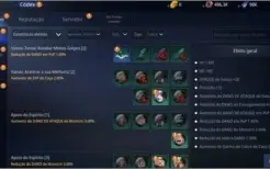 Conta lvl 47 43,6 de power com vale oculto das serpentes