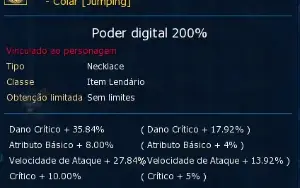 Conta com Susanoomon Shin 6/6 136,99% e outros - LADMO OMEGA