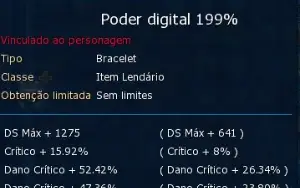 Conta com Susanoomon Shin 6/6 136,99% e outros - LADMO OMEGA