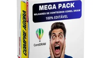 Pack Lucrativo Com Milhares De Criativos Corel Draw