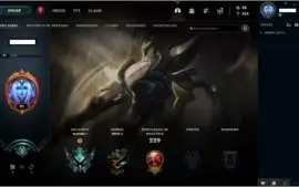 CONTA PLATINA 1 --  34 SKINS(MÍTICAS, LENDÁRIAS E ÉPICAS)