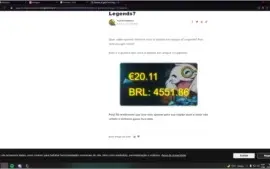 CONTA LEAGUE OF LEGENDS 4.5K GASTOS