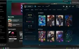 CONTA LEAGUE OF LEGENDS 4.5K GASTOS