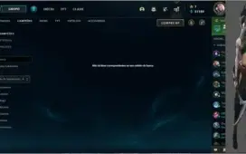 Conta Lol Lvl 185 volta para Skin / Sem elo
