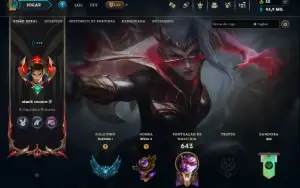 Conta LoL FULL ACESSO All Champs +201 skins + Conta valorant