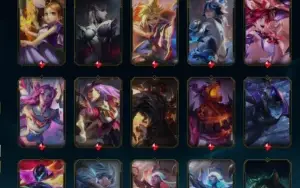 Conta LoL FULL ACESSO All Champs +201 skins + Conta valorant