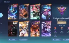 Conta mobile legends full emblemas e heróis com 259 skins