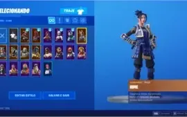 Conta Fortnite CavaleiraRubra e varias skins