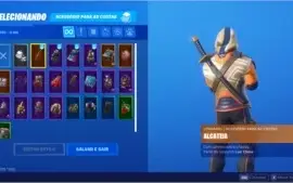 Conta Fortnite CavaleiraRubra e varias skins