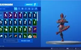 Conta Fortnite CavaleiraRubra e varias skins