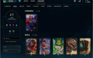 Conta League Of Legends