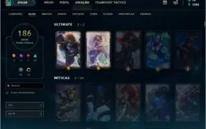 LOL FULL CAMPEÕES(-2), 186 SKINS, ÍCONES 2014