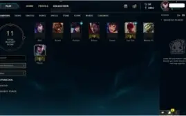 Conta League of legends LVL 17