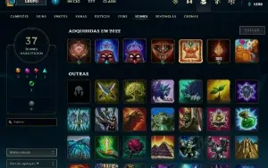 Conta FERRO 4 | -2 PDL - LOL (league of legends) ELOMOON