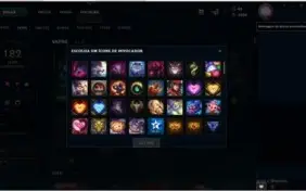 CONTA LOL;181SKINS+VAYNE LADRA DE ALMAS +126 CHAMPS+PLATINA5