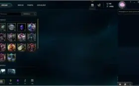 CONTA LOL;181SKINS+VAYNE LADRA DE ALMAS +126 CHAMPS+PLATINA5