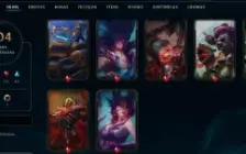 Conta League Of Legends Lvl 235 Criada Em 2015 - Full Acesso