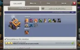 Clash of clans CV 12 bem upado