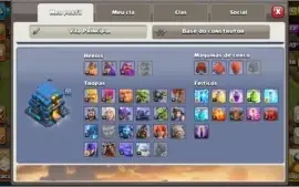 Clash of clans CV 12 bem upado