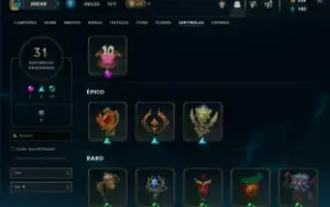 Conta lol 126 skins faltando 1 campeão Platina 2 DESAPEGO