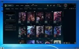 CONTA DE LOL MESTRE COM EMOTE ZED CHALLENGER