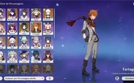 CONTA GENSHIM AR 13 RAIDEN + AYAKA + XIAO + CHILD