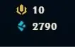 Conta unranked, level 30, com skins tops