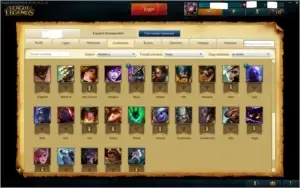 Conta de League of Legends Platina IV - Ótimo MMR