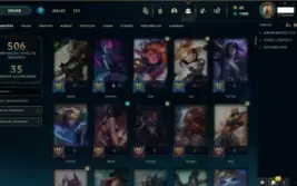 Conta de LOL Diamante 4 com quase 200 skins.