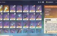 Ganyu + Hutao + Jean + Keqing +2 armas t5