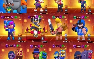Conta brawl star, melhor que ta tendo!!