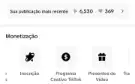 conta Tiktok com 450 mil seguidores