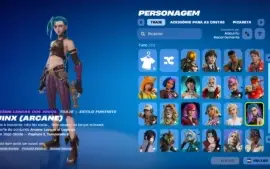 Conta Fortnite Jinx