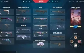 Conta Valorant, Full Acesso, Sem Rank, Com Skins