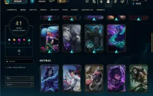Unranked com duas skins raras: Kayle Juiza e Rammus Rei