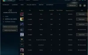 Conta Platina 1 League Of Legends Sem e-mail confirmado