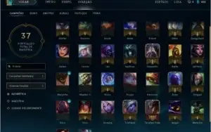 Conta Platina 1 League Of Legends Sem e-mail confirmado