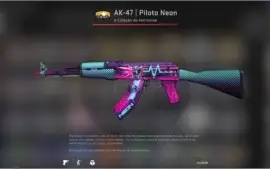 Ak-47 Piloto Neon (Testada em Campo)