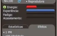Montarias level 100 CAMALEOA (spiritia)