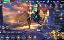CONTA SAINT SEIYA AWAKENING - SERVER A28 GRUS - NV 54 BARATO